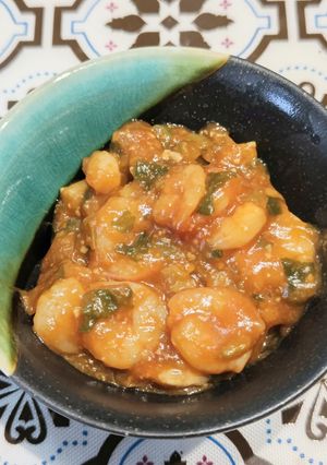 家によくある材料だけで、簡単 エビチリ-レシピのメイン写真