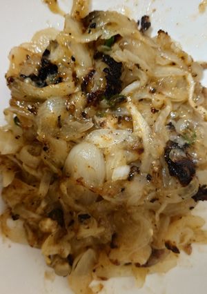 玉ねぎ餅カレー焼き-レシピのメイン写真