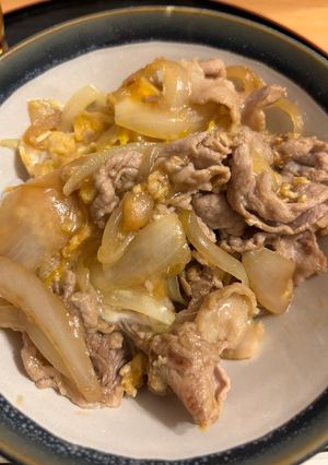 豚こま肉の他人丼風-レシピのメイン写真