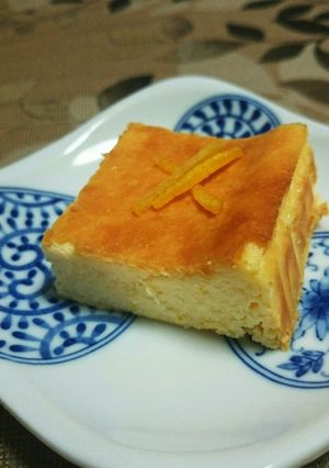 ゆず香る～♪ベイクドチーズケーキ♪-レシピのメイン写真