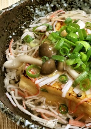 ＊厚揚げのきのこあんかけ＊-レシピのメイン写真