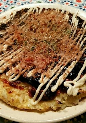山芋不要！おからでフライパンお好み焼き♪-レシピのメイン写真