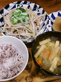 どっさりもやしの豚しゃぶおろし-レシピのメイン写真