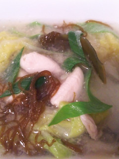 鶏肉ささ身かす汁鍋-レシピのメイン写真