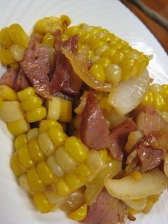 ◎とうもろこしベーコン玉ねぎのバター炒め-レシピのメイン写真
