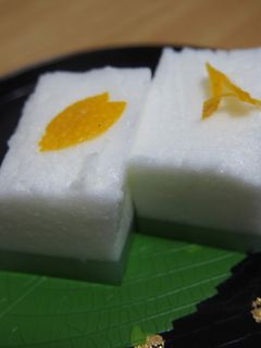 柚子の淡雪かん-レシピのメイン写真