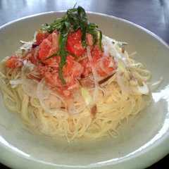 รูปของ ☆簡単にデリ気分☆冷製パスタ☆