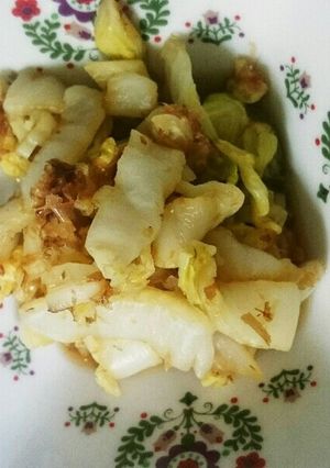 あと1品!!簡単!!白菜と鰹節の和え物♪-レシピのメイン写真