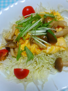 しめじドレッシングのホットサラダ♪-レシピのメイン写真