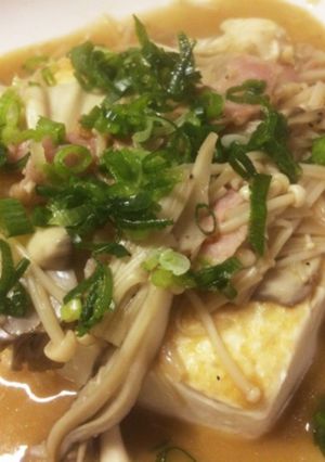 味は麺つゆだけ 豆腐ステーキ-レシピのメイン写真