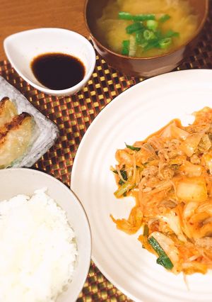 ♡野菜たっぷり豚キムチ-レシピのメイン写真