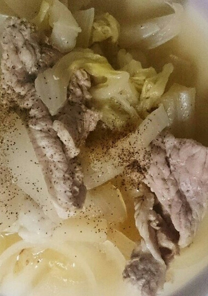 簡単!!!豚肉と白菜のスープ煮♪-レシピのメイン写真