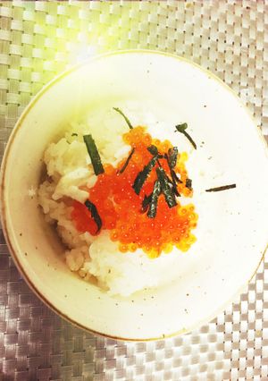 本当に簡単・鯛飯+イクラのせ-レシピのメイン写真