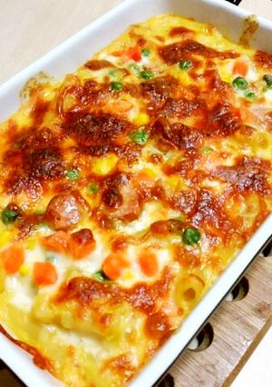 濃厚！コーンクリームグラタン-レシピのメイン写真
