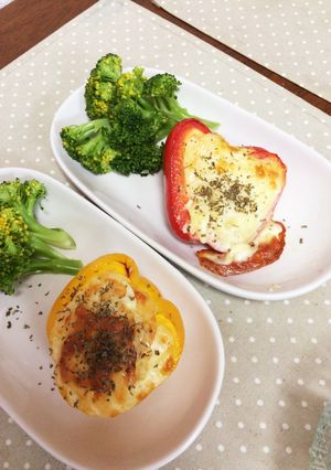 パプリカのポテトサラダ詰め詰め★-レシピのメイン写真