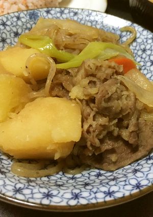 ホットプレート De 15分 肉じゃが！-レシピのメイン写真