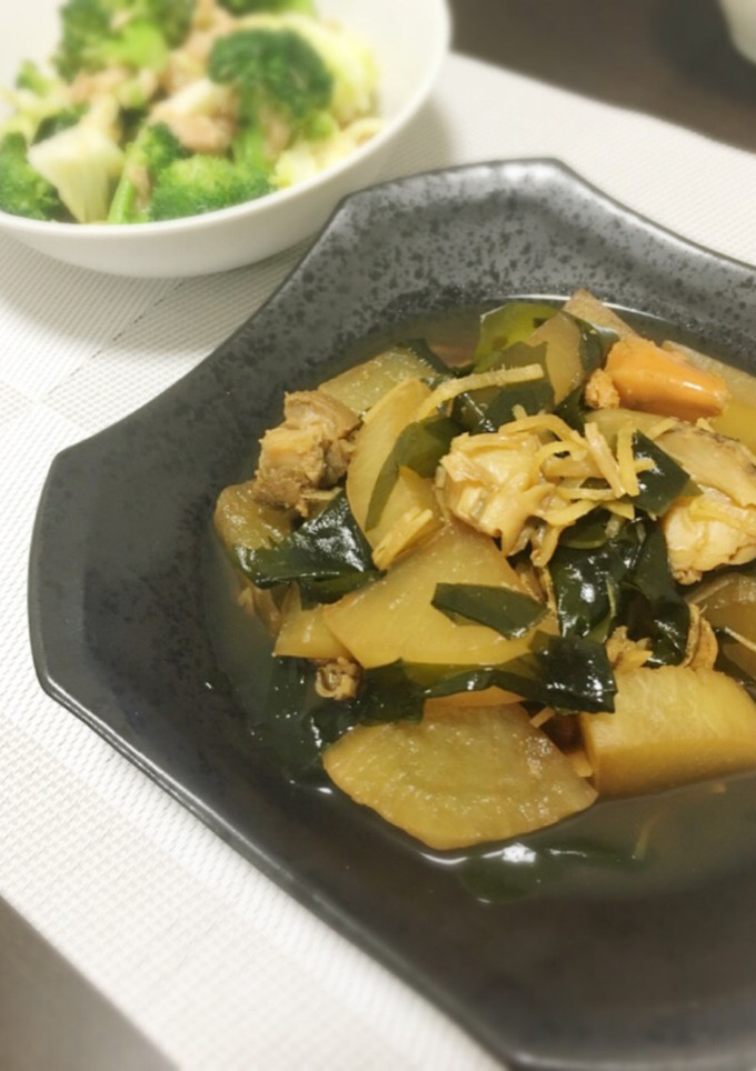 旨味たっぷり♬大根と帆立の生姜煮-レシピのメイン写真