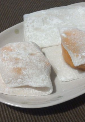 柿で生八つ橋風♪-レシピのメイン写真