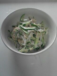 キュウリと大根のツナサラダ-レシピのメイン写真