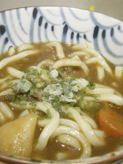 昨日のカレーとあたただしで旨カレーうどん-レシピのメイン写真