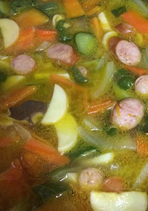 地鶏塩ちゃんこスープ-レシピのメイン写真