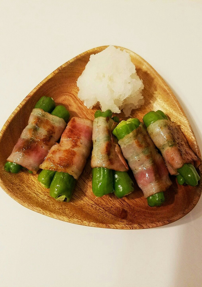 おつまみにも！ししとうのベーコン巻き☆-レシピのメイン写真