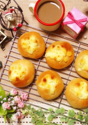 捏ねない生地で♡チーズのテーブルパン♡-レシピのメイン写真