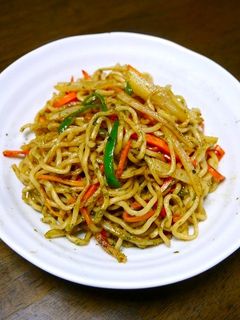 簡単!和風ピリ辛おつまみ焼きそば-レシピのメイン写真