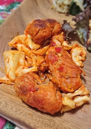 大豆ミートとキャベツの汗が出る辛～い炒め-レシピのメイン写真