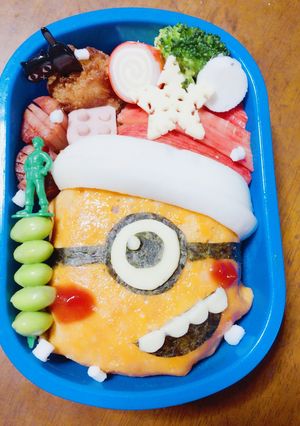 ミニオン弁当-レシピのメイン写真