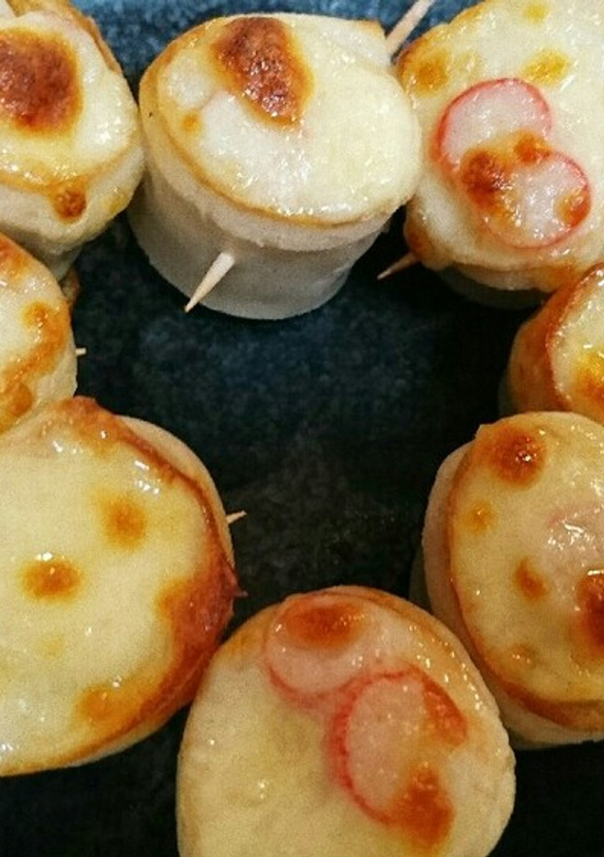 簡単☆カニかまちくわのチーズ焼き-レシピのメイン写真