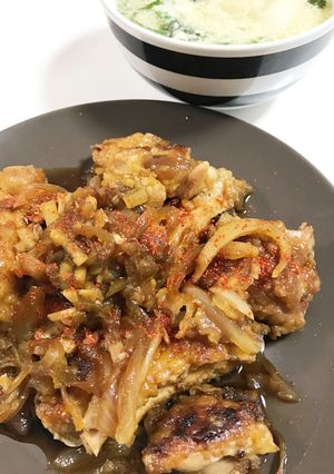 唐揚げ甘酢たまねぎ-レシピのメイン写真