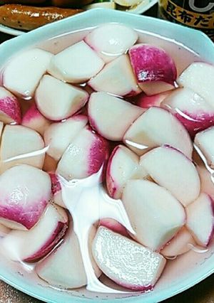 あやめ雪かぶの簡単酢漬け-レシピのメイン写真
