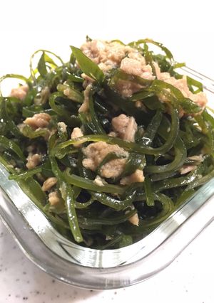 ツナときざみ昆布のさっと煮-レシピのメイン写真