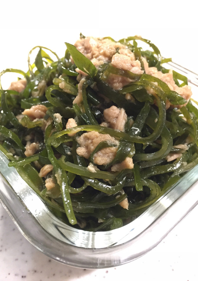 ツナときざみ昆布のさっと煮-レシピのメイン写真