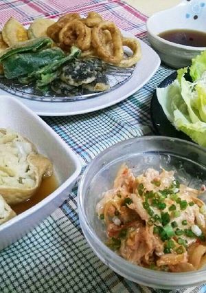 あと1品に*さきいかのキムチマヨ和え-レシピのメイン写真