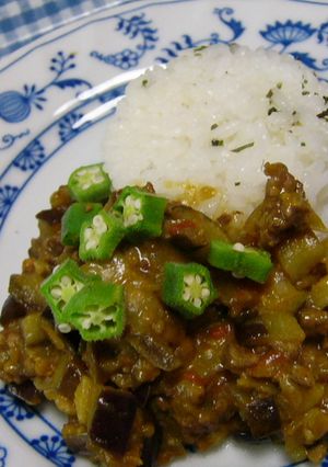 おナスたっぷりドライカレー-レシピのメイン写真