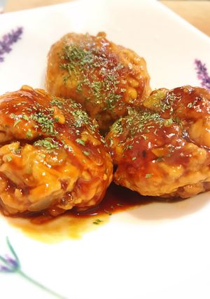 豚こまで♪冷めても美味しいハンバーグ-レシピのメイン写真