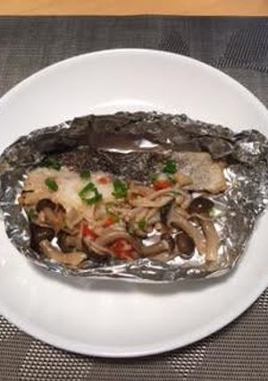 タラときのこの塩麹ホイル焼き-レシピのメイン写真