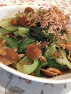 青梗菜となめこのさっぱり和え-レシピのメイン写真