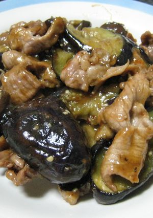 簡単！なすと豚肉のオイスターソース炒め-レシピのメイン写真