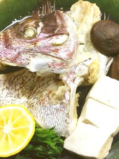 鯛のかぶと蒸し(酒蒸し)-レシピのメイン写真