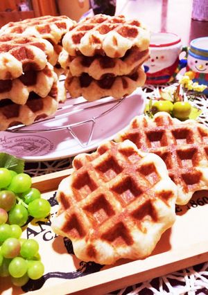 美味しくて簡単！ベルギーワッフル-レシピのメイン写真