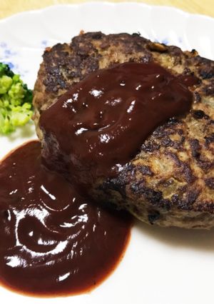 簡単♡レストランっぽいソース!ハンバーグ-レシピのメイン写真