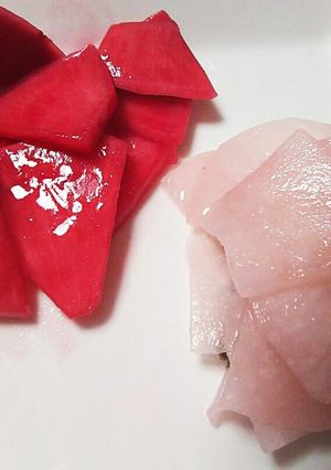 ★簡単★赤蕪甘酢漬け&大根桜漬け★-レシピのメイン写真