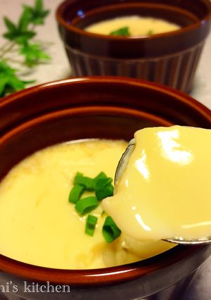 気取らない！レンジでふるふる茶碗蒸し-レシピのメイン写真