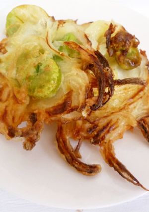 揚げ焼きで簡単 そら豆のかき揚げ-レシピのメイン写真