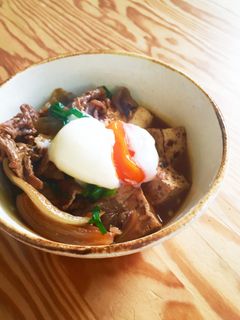 すきやき肉豆腐-レシピのメイン写真