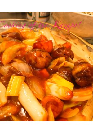 豚こま肉で簡単酢豚♪-レシピのメイン写真