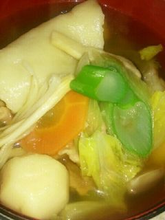 野菜たっぷり☆すいとん-レシピのメイン写真